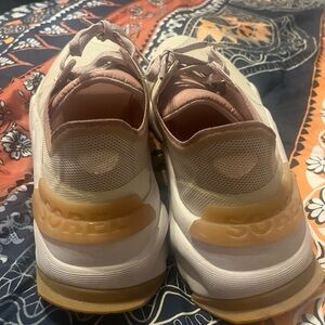 Sorel Cream and Tan Athletic Shoes
